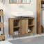 Bathroom Cabinet 80 X 33 X 60 Cm Engineered Wood-1454513575