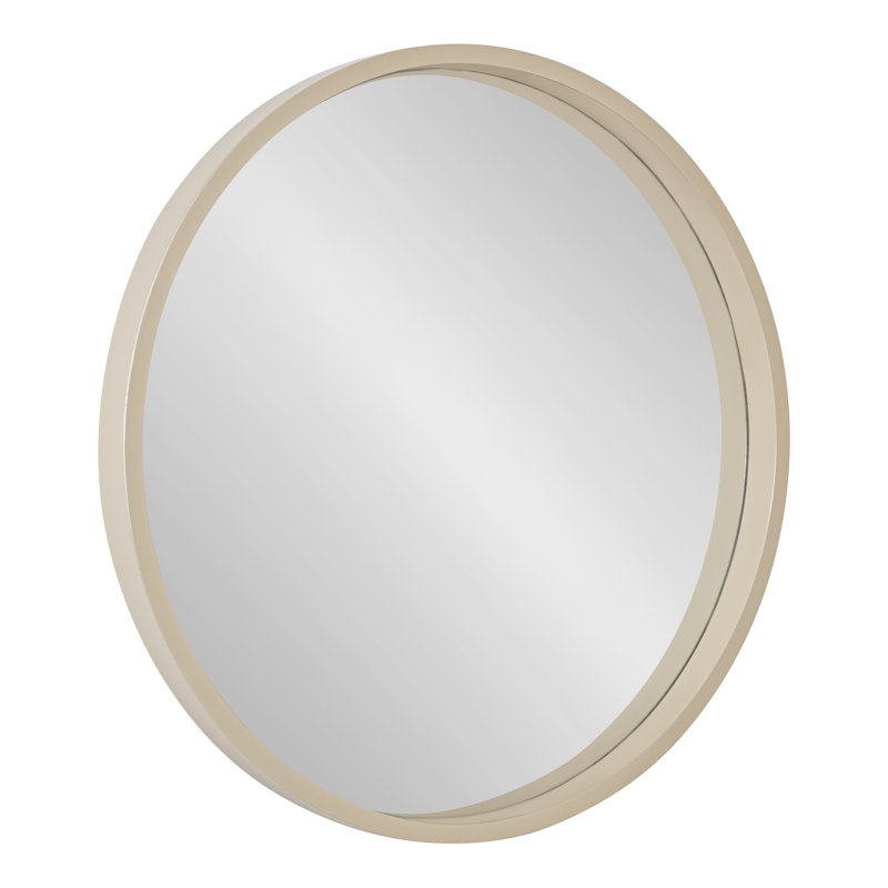 Miroir mural Arranjeet, 21,6 po x 21,6 po, Sable