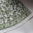 Round Tablecloth - Green and White Floral Chintz-567233102