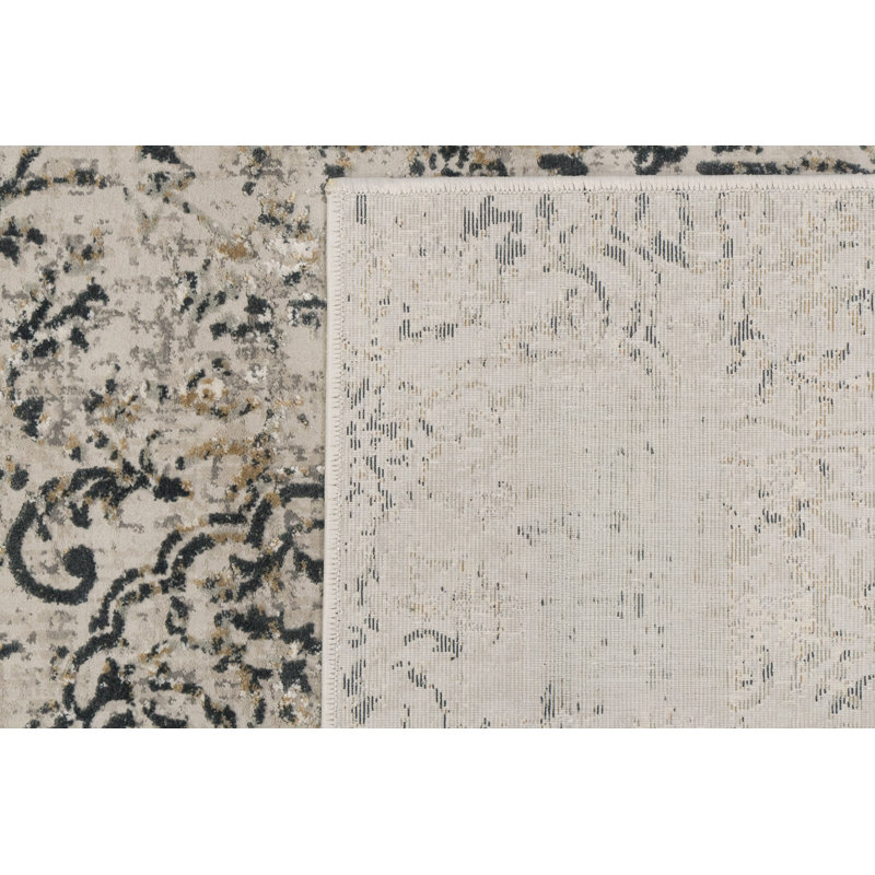 Bullis Floral Indoor Rug, Rectangle 9'2" x 12'10"