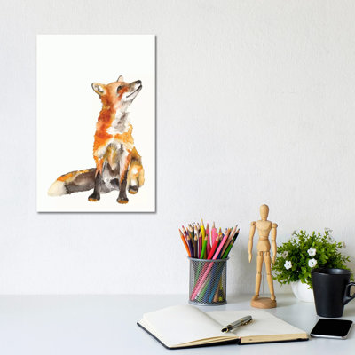 Sly Fox I 1 Piece Wrapped Canvas Wall Art