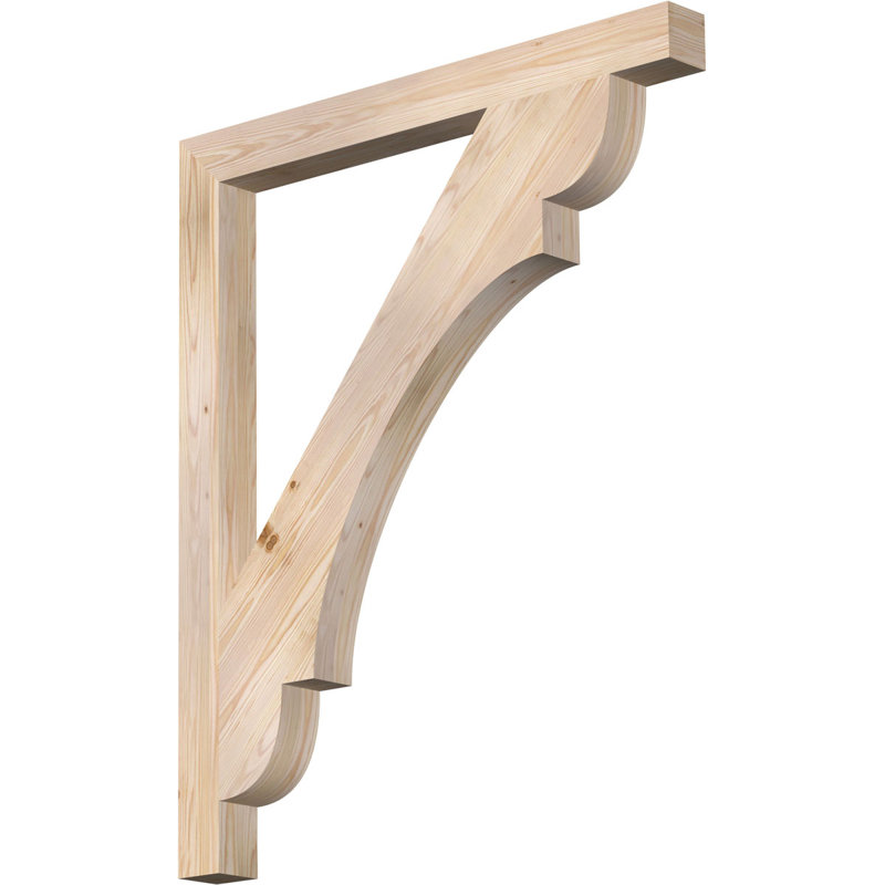 Support de bloc olympique, H 48 po x P 40 po, Sapin Douglas de 3 1/2 po (lisse)