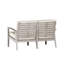 Causeuse en eucalyptus avec coussins, finition gris bois flotté, coussins bleu marine-1472434657-1472434662