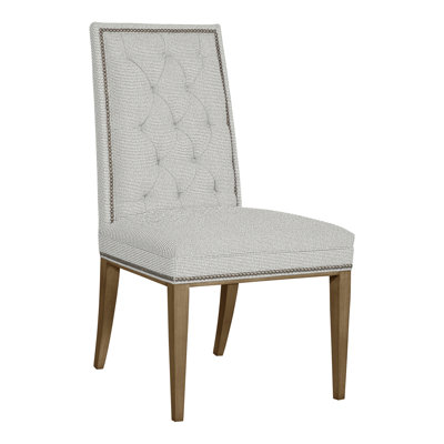 Chaise d'appoint à dossier boutonné Michael Weiss Hanover