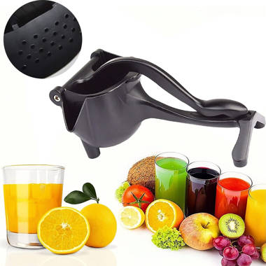 Choice Handheld 8 Aluminum Lime Squeezer/Juicer