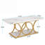 Table basse rectangulaire