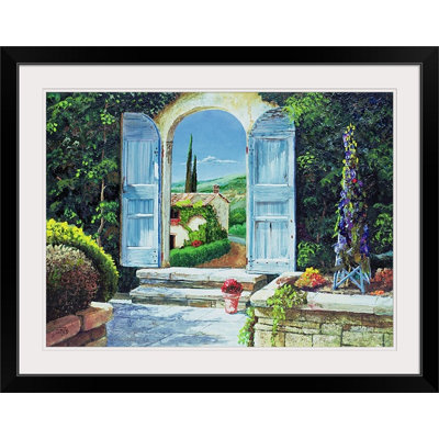 Yorktown " Shuttered Doorway, Volterra, Italy, 1999 " by Trevor Neal