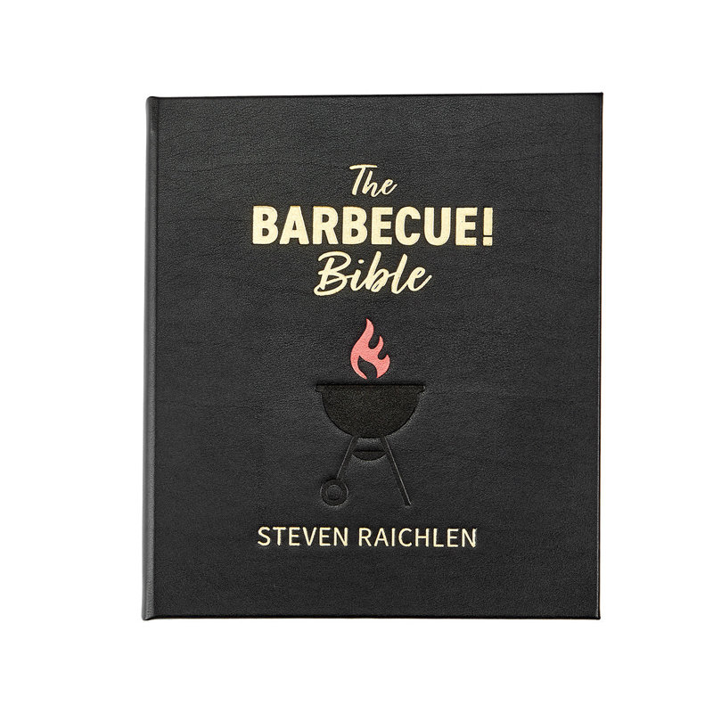 The Barbecue Bible Leather Bound Book