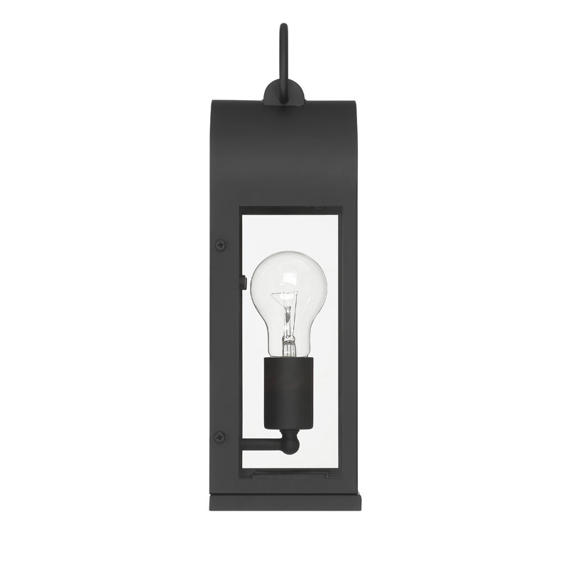 Hunter Kendra Bell Outdoor WeatherMax 1 Light Medium 15 Inch Wall Light