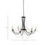 Lustre empire à 8 lumières de style perle Percy Percy