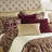 4 Piece Comforter Set Burgundy