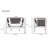 Elli Upholstered Barrel Chair