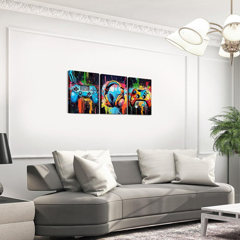 3 Piece Wrapped Canvas Print