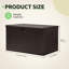 Balconera 137.9cm W 567.8L Lockable Deck Box-124571138