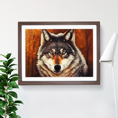Classic Wolf - Framed Print