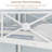 Metal Bunk Bed Twin Over Twin with Safety Guard Rails and Space-Saving Design, Steel Bed for School, Bedroom-480346919