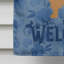 Caniche en polyester à 2 côtés 40 x 28 po standard welcome drapeau maison-957492992
