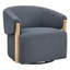 Fauteuil d'appoint pivotant Longfield