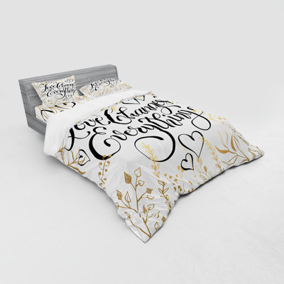 Romantic Farmhouse / Country Duvet Cover