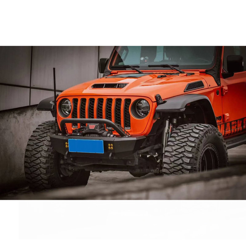 Capot de style spatule / hotte de dispersion de chaleur compatible avec les hottes de remplacement Jeep Wrangler JL JLU et Gladiator JT 2018-2023 (pas pour le modèle Mojave et 392)