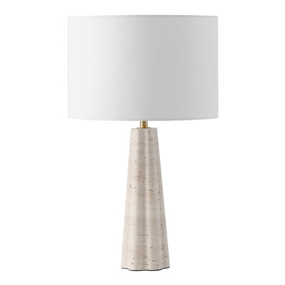 Charay Travertine Table Lamp