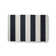 Lucene Striped Flatweave White/Navy Area Rug