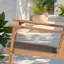Chaise berçante d'extérieur 2 pièces en osier-1207740504
