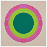 'Colorful Circles' Framed Graphic Art Print
