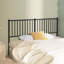 Tête de lit en métal durable Demarrio vidaXL, style moderne-88463527-88463531