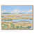 Toile naturelle avec cadre flottant