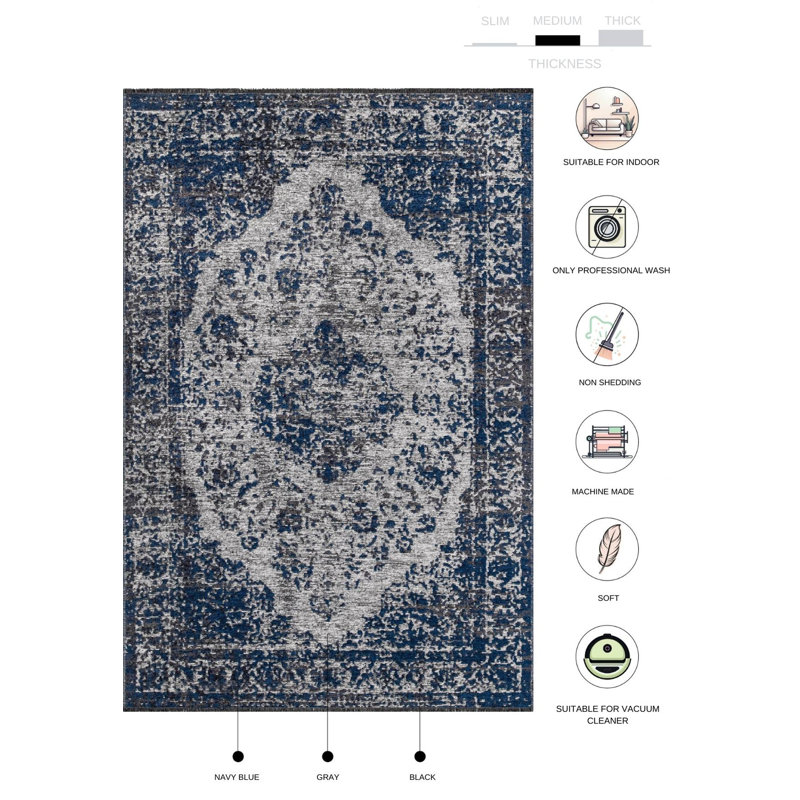 Tapis Sanzio, Rectangle 5 pi x 7 pi 7 po