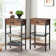 Ensemble de tables de bout avec rangement Chardip