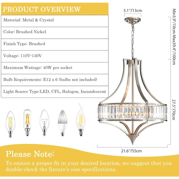 Product Dimensions