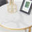 Nesting Side Table Set Of 2 Gold Marble Nesting Accent Table Set With Sintered Stone Desktop For Living Room