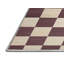Tapis beige à carreaux lavable à la machine-737519628
