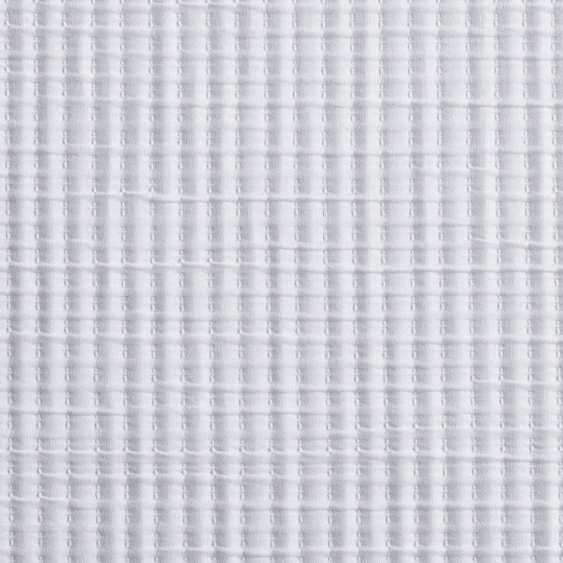 Matelasse White Antimicrobial Luxury Full/Queen Coverlet, Full Coverlet/Bedspread
