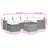 Vidaxl Garden Sofa Set Beige