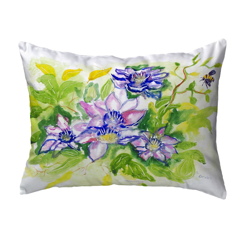 Coussin Clematis Clematis