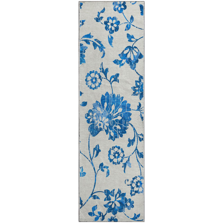 Premium Machine Washable Prisco White Rug