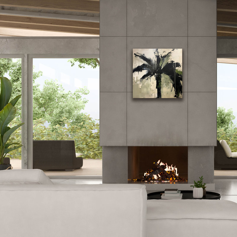 Art mural sur toile Bay Isle Home ™ «Palm» par Svetlana Aleynikova, H 26 po x l 26 po