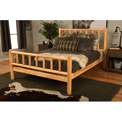 Cartha Solid Wood Spindle Bed