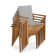 Amira Rectangular 6 - Person 87" Long Teak Dining Set