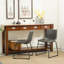 Ensemble de 2 chaises de salle à manger en similicuir Lotusville, gris antique-249320330