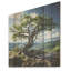 «Bonsai vert», horizon du Japon, arbre, art sur bois de pin naturel-1055655287