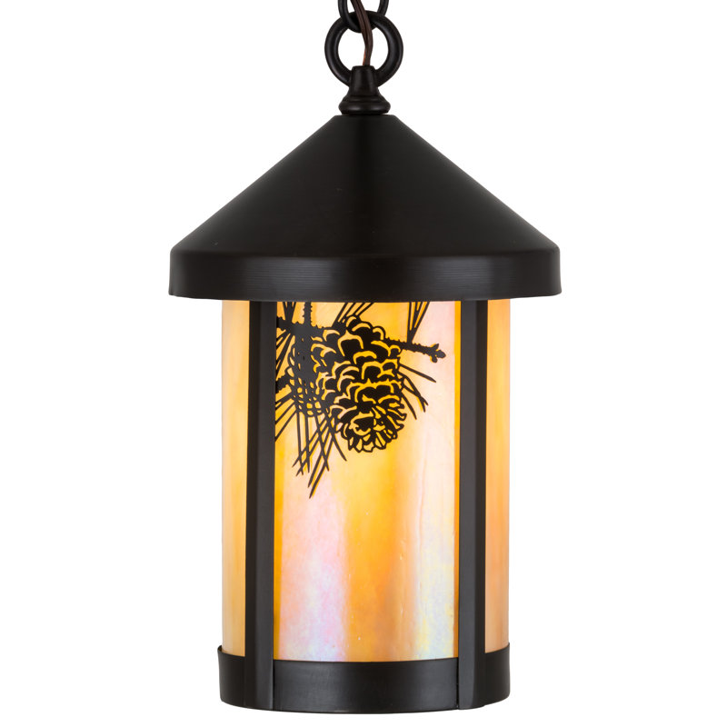 Luminaire suspendu cylindrique 1 lumières Wyona