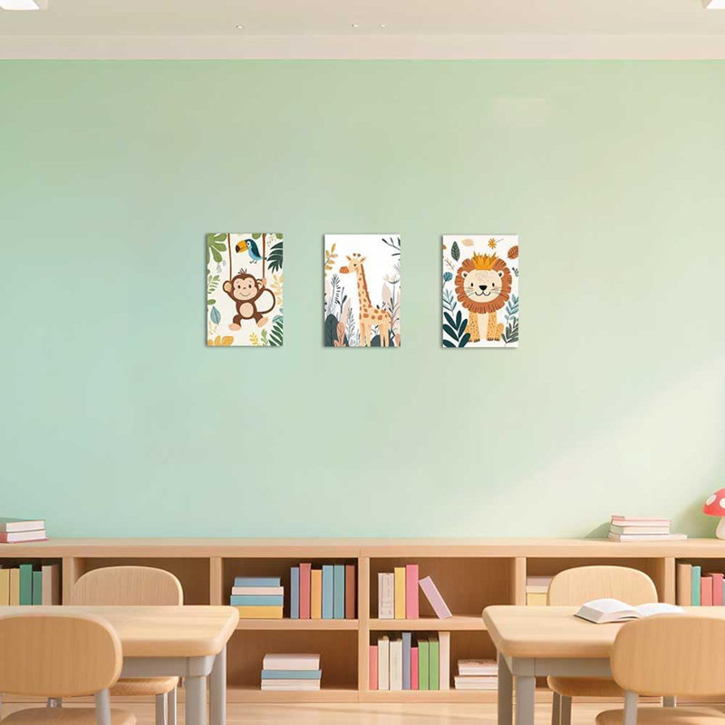 3 Piece Wrapped Canvas Wall Art