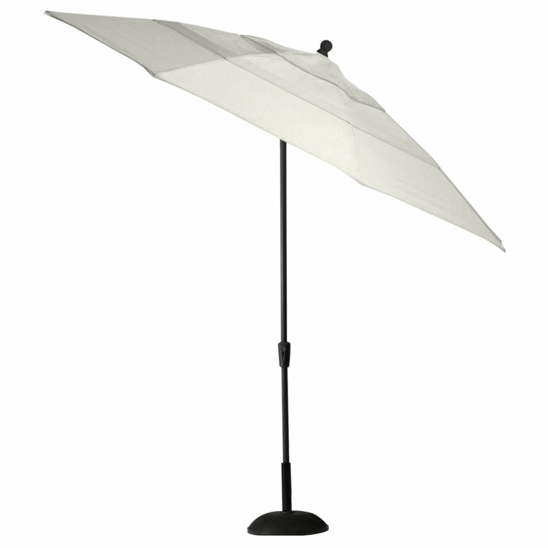 11' Cantilerver Umbrella, Black, Natural White