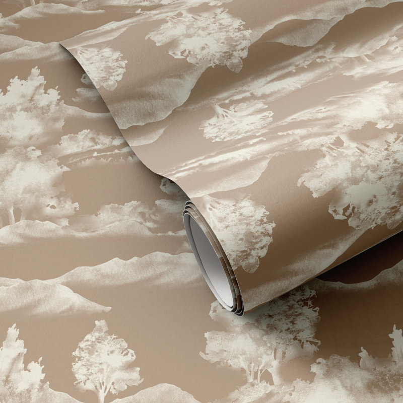 Abundance Wallpaper by Getty Images, Abundance Taupe I, W12" x H8"