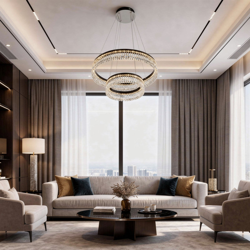 Lustre en cristal Graceful