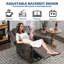 Fauteuil inclinable, chauffant et pivotant-1280628606